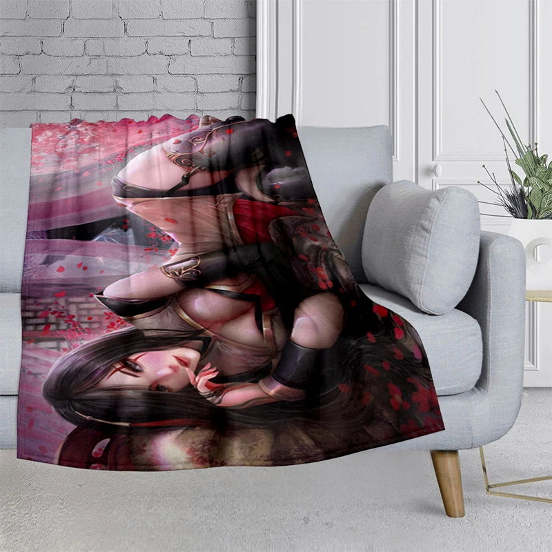 

Anime Sexy Girl Blanket Sofa traveler blanket custom blanket gift thin blankets for beds Halloween blanket camping warm blanket
