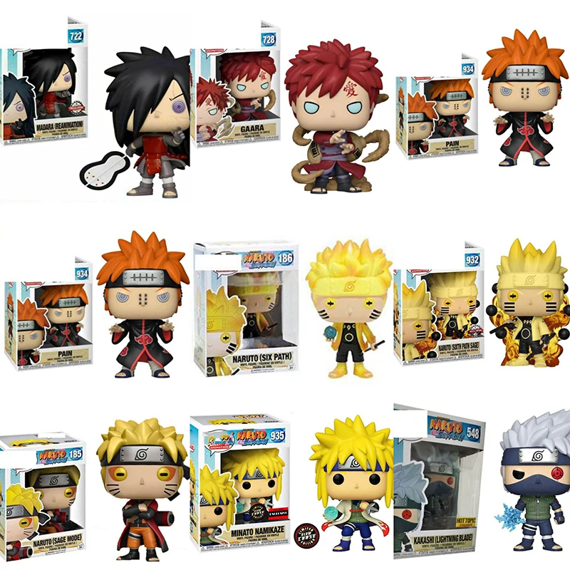 

Naruto Action Figure Sasuke Kakashi Sasuke Uzumaki Uchiha Itachi Gaara Hokage Ninja Dolls Collectible For Kid Christmas Gifts