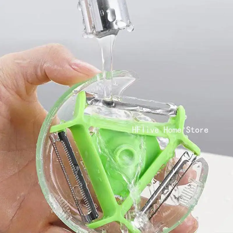 3 в 1 Набор для чистки волшебного трио слайсер измельчитель устройство кожи