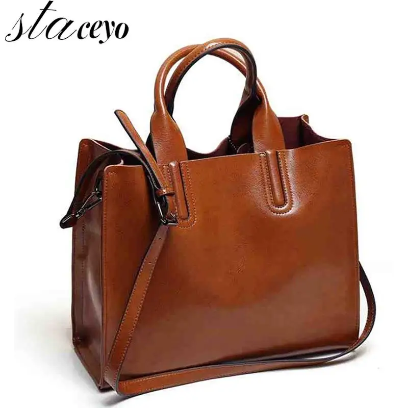 

Leather Handbags Big Women Bag High Quality Casual Female Bags Trunk Tote Crossbody Shoulder Bag Ladies Large Bolsos