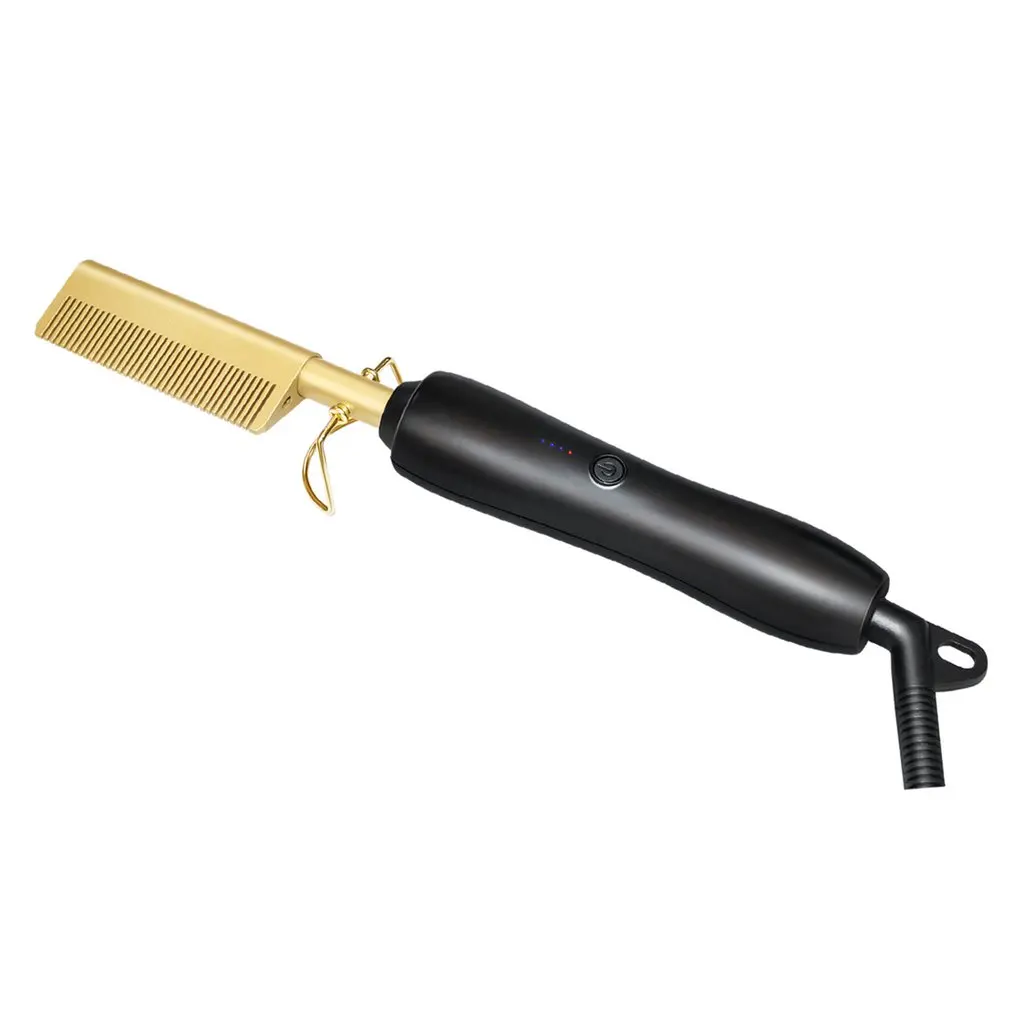 

Hair Straightener Flat Irons Straightening Brush Hot Heating Comb Hair Straight Styler Corrugation Curling Iron Hair Curler Comb