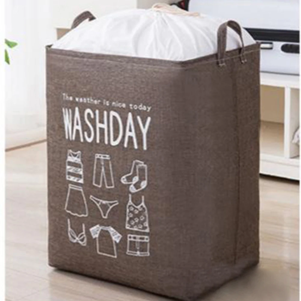 

Collapsible Laundry Hamper Basket Storage Clothes Bag Washing Bin Toy Organiser Dirty Clothes Home Storage Bag Cesto Ropa Sucia