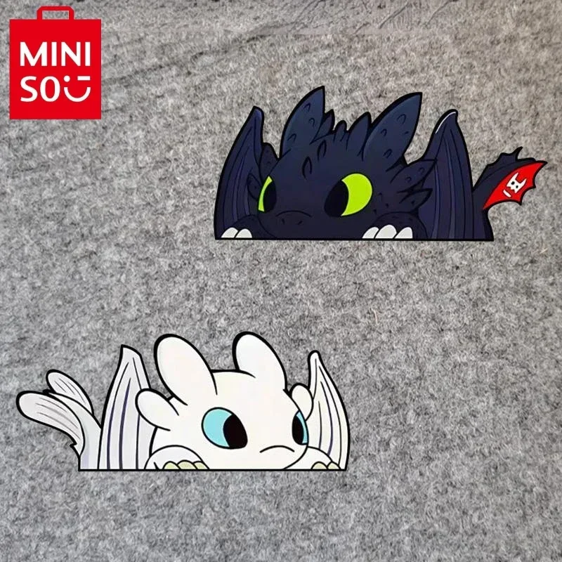 Черный. Белые беззубые мультяшные милые наклейки Kawaii скейтборд гитара