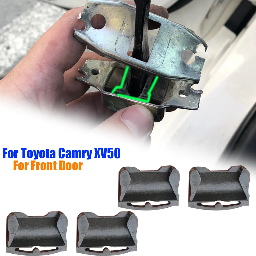 

4x для передней двери для Toyota Camry XV50 2011 2012 2013 2014 2015 2016 2017 ремешок для проверки автомобильной двери Ремонтный комплект стопор амортизирующий зажим