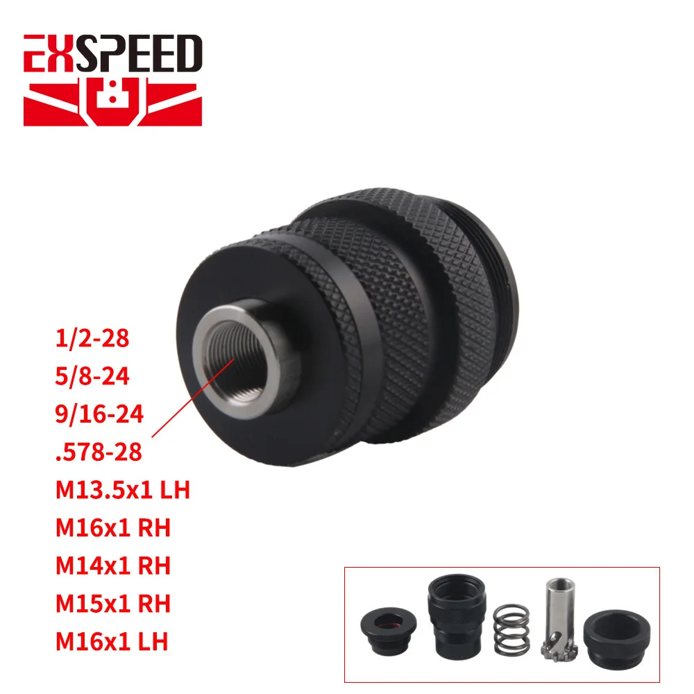 

1/2-28 5/8-24 9/16-24 M13.5X1lh M15x1 M16x1 stainless steel Piston booster 9mm thread compatible 1.375x24