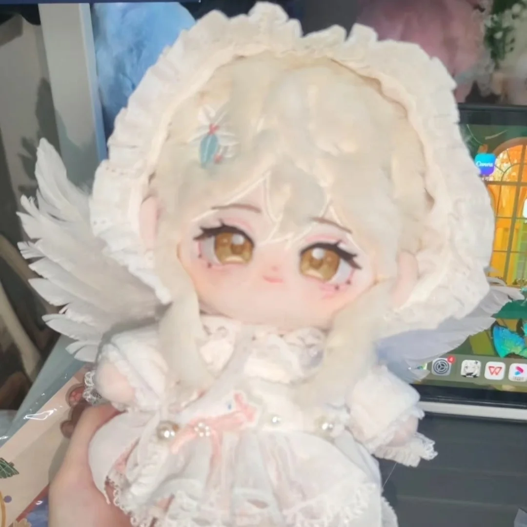 

Искусственная аниме-игра люмина Genshin, косплей, мягкая плюшевая набивная кукла, наряд, плюшевая подушка, рождественский подарок, 20 см