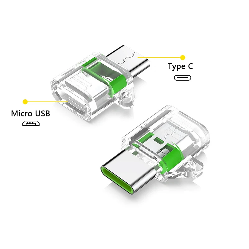 

Mobile Phone Adapter Micro USB To Type C Adapters USB C Converters Otg Data Transfer Charging Connector For Xiaomi Samsung