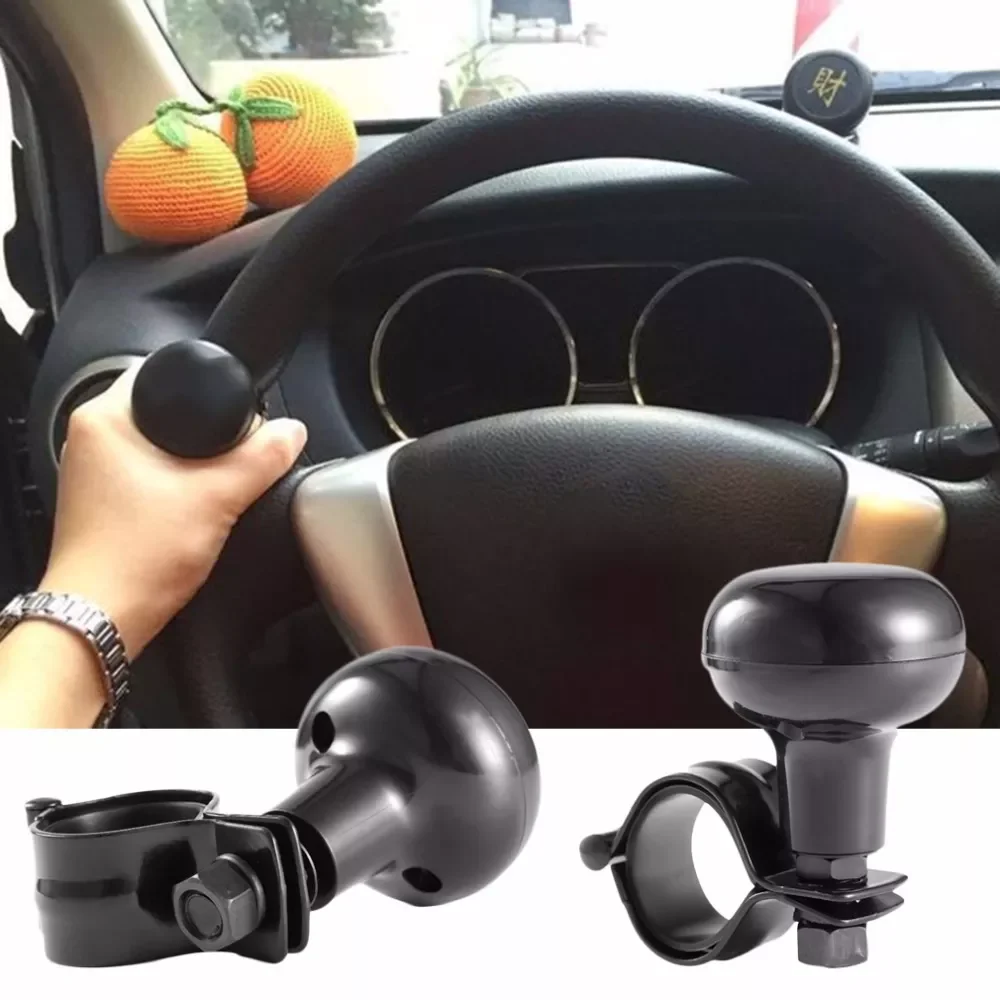 

New Car Steering Wheel Power Handle Ball Car Grip Knob Turning Helper Car Styling Hand Control Steering Wheel Fit Most Vehicles