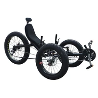 for adult pedal three wheel sports foldable 24 speed recumbent trike 3 wheel bicycle
