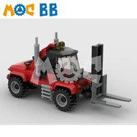 moc small heavy duty forklift bricks compatible le educational toys boys girls holiday gifts