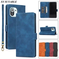 leather flip phone bag case for xiaomi poco x3 nfc m3 11 lite ultra luxury magnetic wallet card holder slot shock business cover