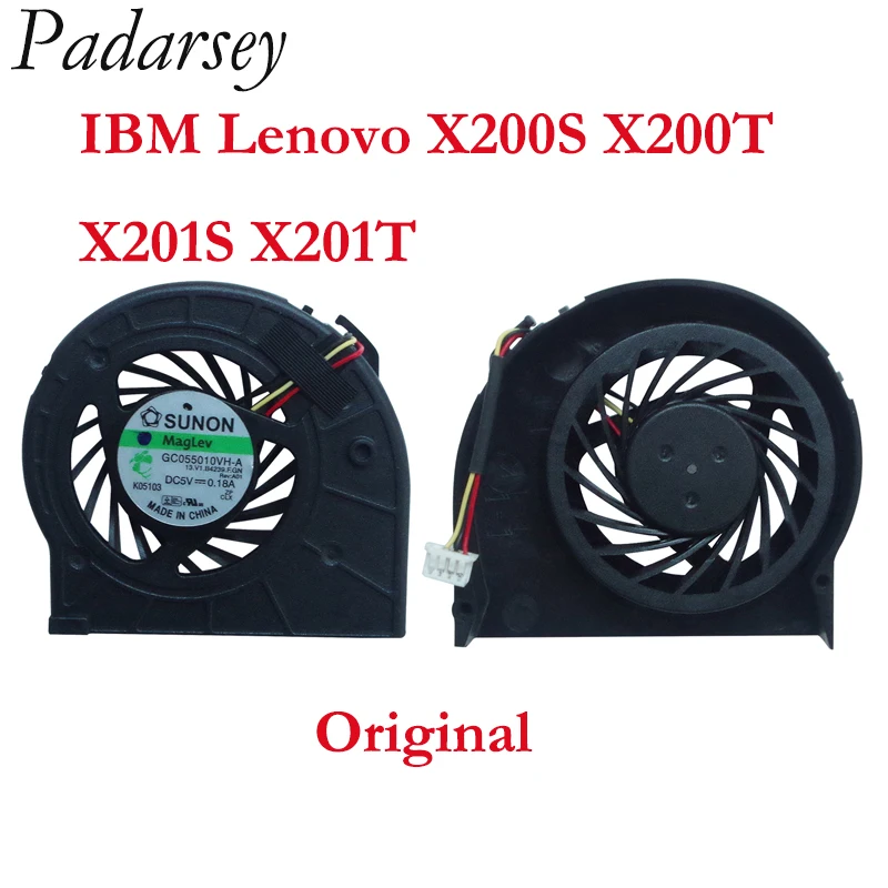 Сменный совершенно новый вентилятор для охлаждения процессора Pardarsey для Lenovo IBM ThinkPad X200S X200T X201S X201T, охлаждающий кулер для ноутбука