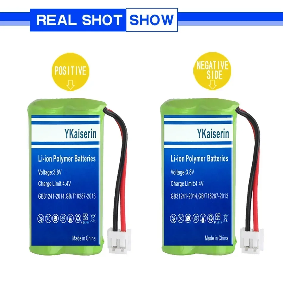 Аккумулятор емкостью 1450 мАч для VTech BT 284342 BT18433 BT28433 CS6209 CS6219 CS6229 BT8001 BT8300