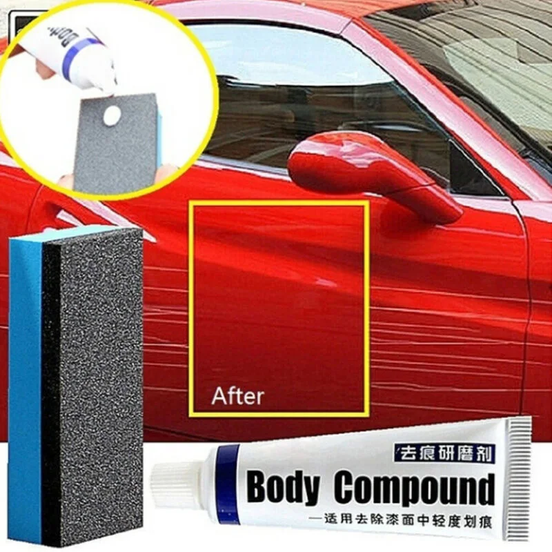 

Car Scratch Paint Care Body Compound Polishing Scratching Paste Repair Wax Repairing Wax Sponge Remove Oxidation And Pollutants