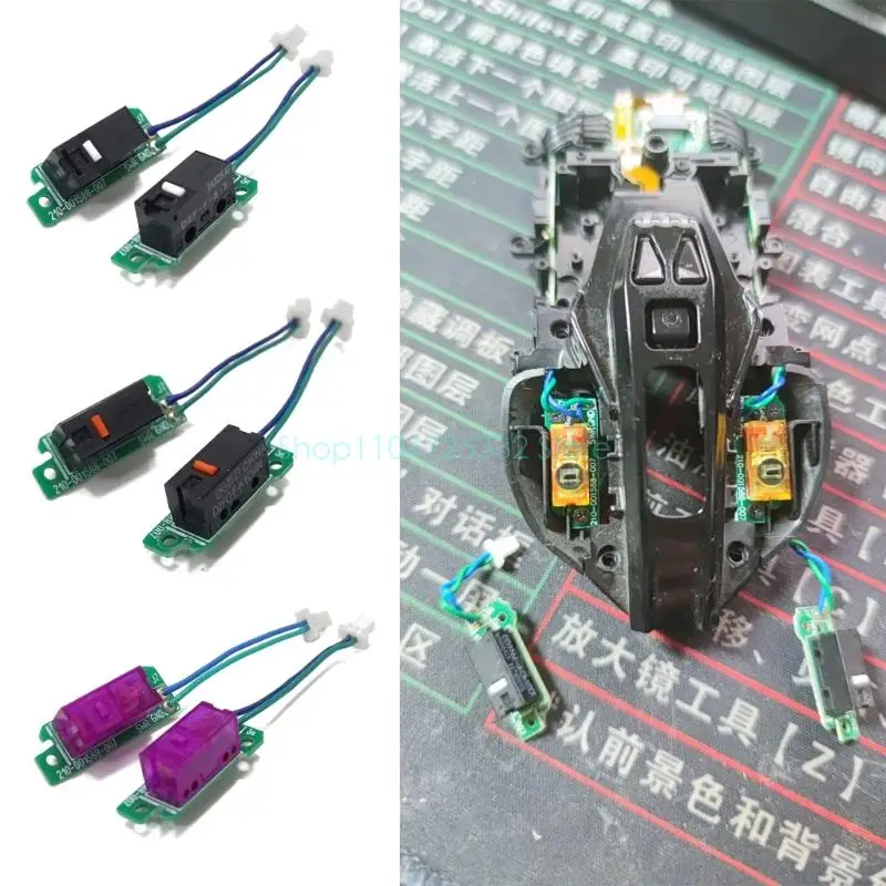 Фото 2pcs/Pair Mouse Repair Part D2F-F-3-7 MOUSE Micro Switches для мыши G900 G903 №5