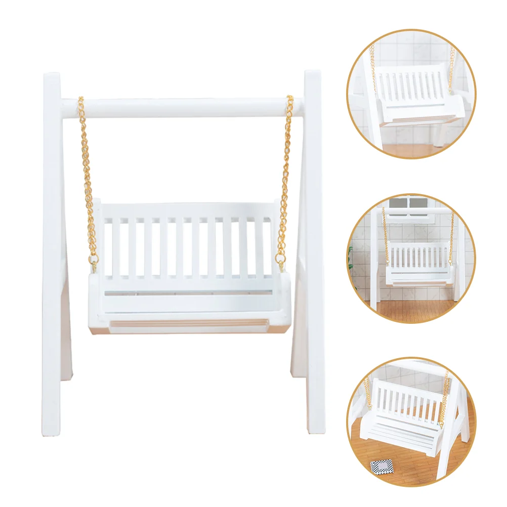 

Miniature Swing Mini Garden Swing Swing Furniture Doll House Furniture