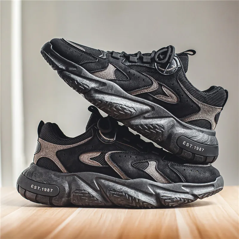 Fashion Sneakers Spring New Men Shoes Breathable Running Shoes Comfortable Casual Shoes Mesh Athletic Shoes for Men