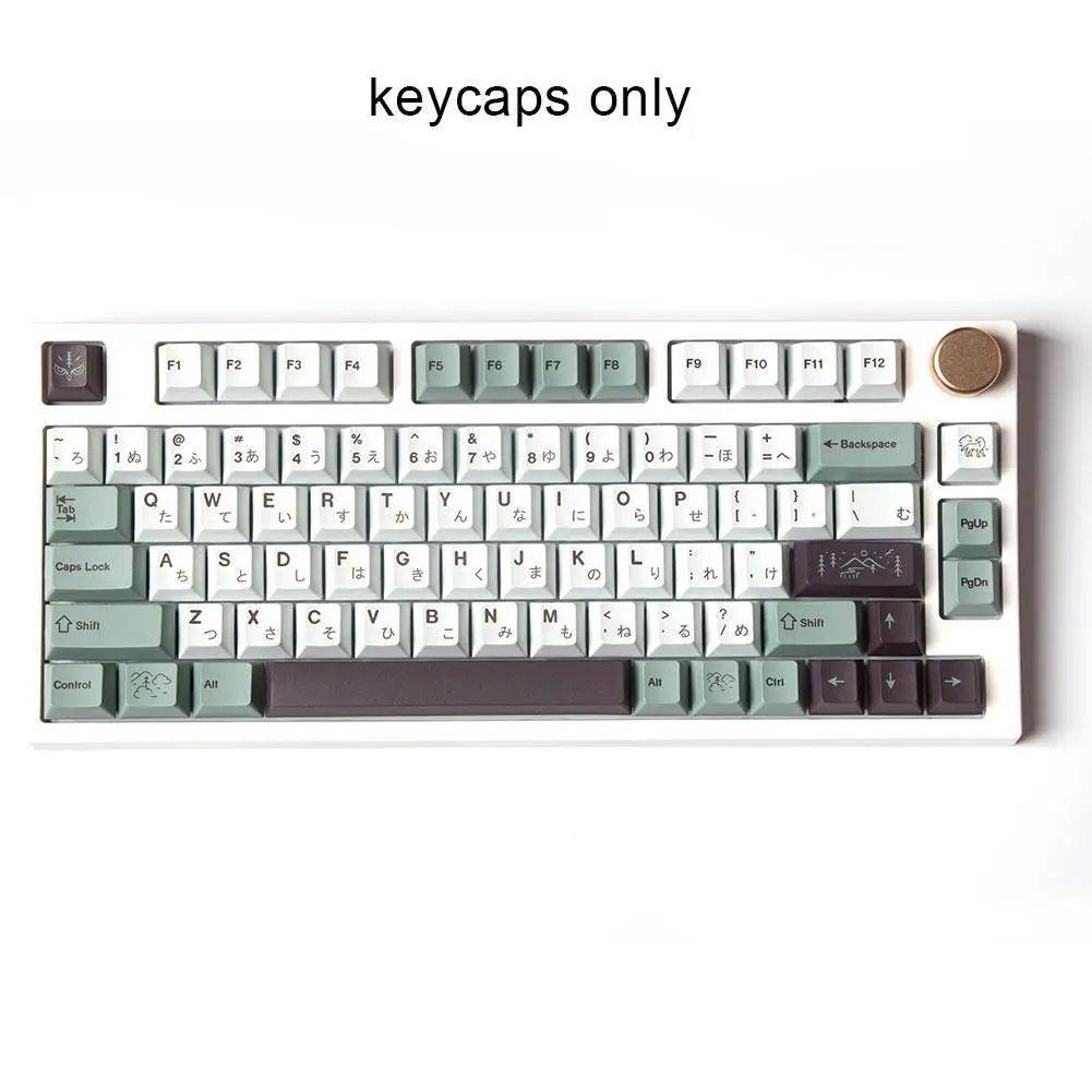 

1 компл. Клавиатура для GMK Mist Классическая Ретро игровая клавиатура механическая клавиатура OEM Оригинальный профиль 141 клавиш колпачки