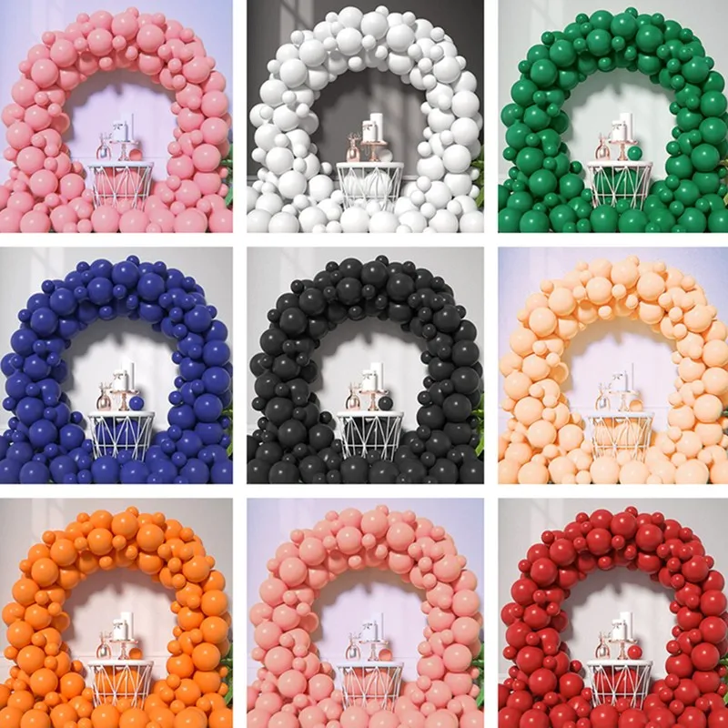 

100Pcs 12Inch Pink Latex Balloon Matt Helium Ballons Baby Shower Birthday Party Decorations Wedding Valentines Decorations