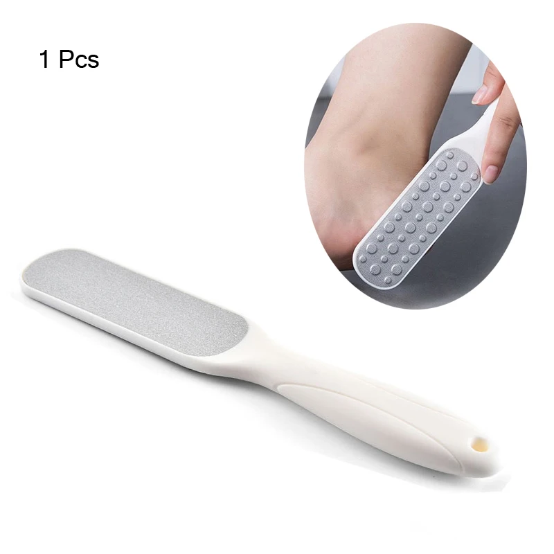 

1/2 Pieces Foot File Callus Remover Double Sided Pedicure Tool Feet Rasp for Dead Skin Removes Cracked Heels Corn Hard Skin