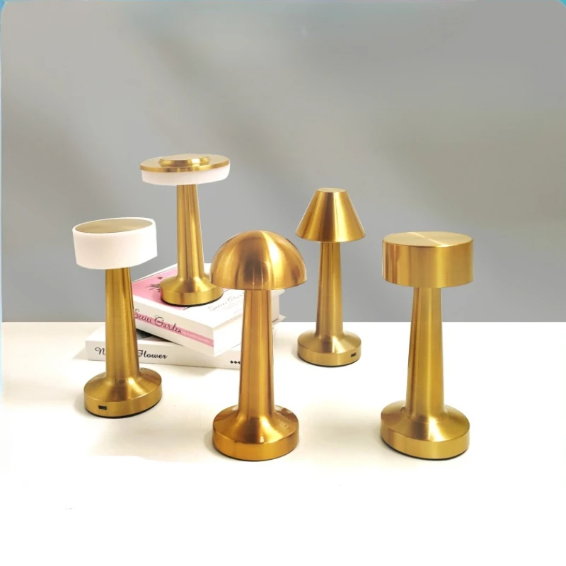 

Table Lamp Led Touch Sensor Dimmable Bedside Lamp Rechargeable Table Lamps Reading Lamp Desktop Night Light for Hotel Bar