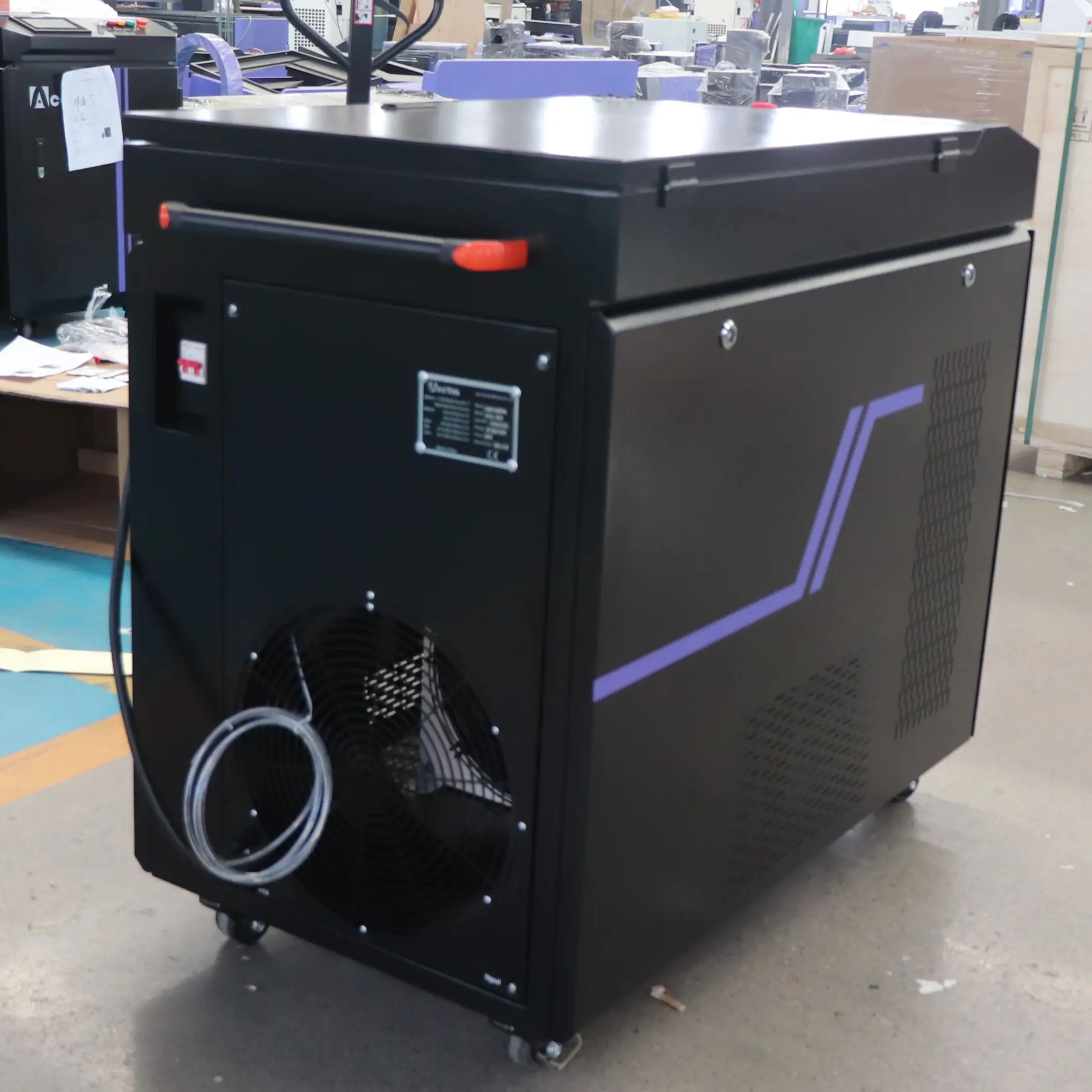 Ручной импульсный лазерный очиститель 300 Вт 500 1000 высокая мощность для удаления