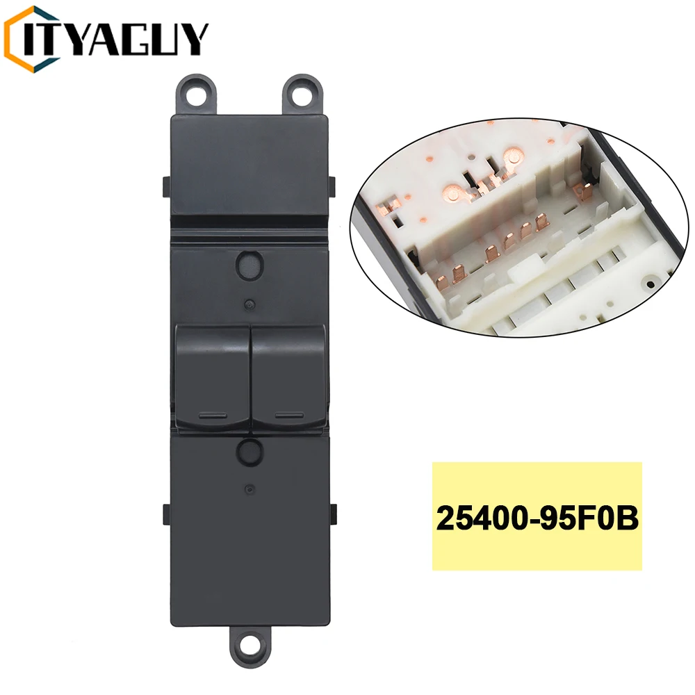 

Переключатель Главного управления окном питания 25400-95F0B для Nissan SUNNY/ALMERA 2006-2013, автомобильные аксессуары