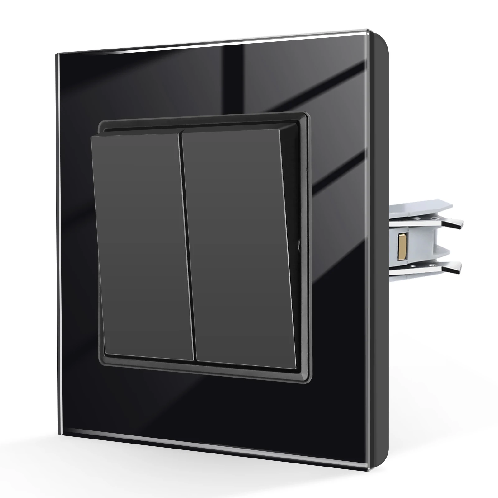 Настенный выключатель Bingoelec 1/2Gang  пластиковый