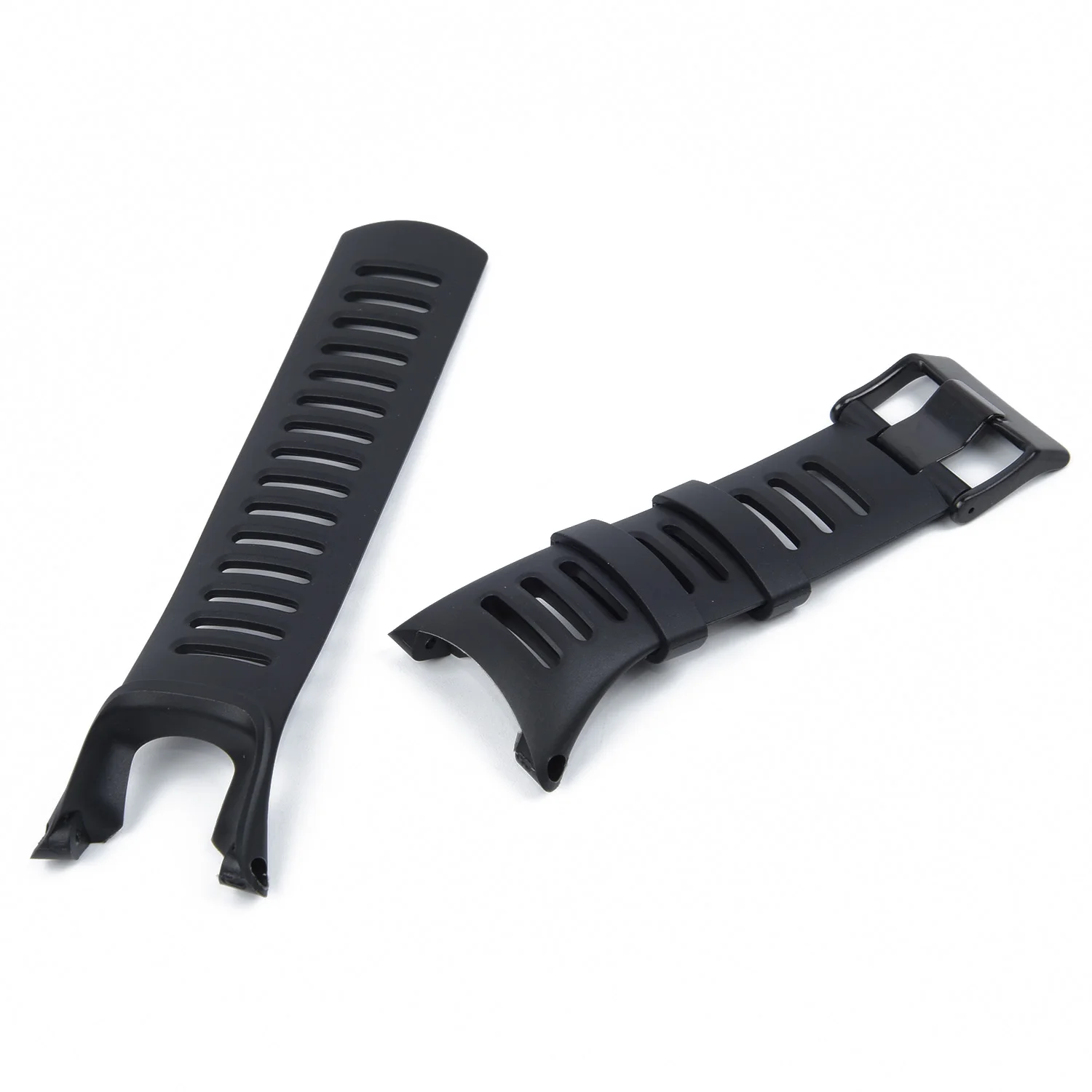 

Fit For SUUNTO AMBIT 2 S RED/ 3 SPORT Black Rubber Watch Strap Band SS019474000