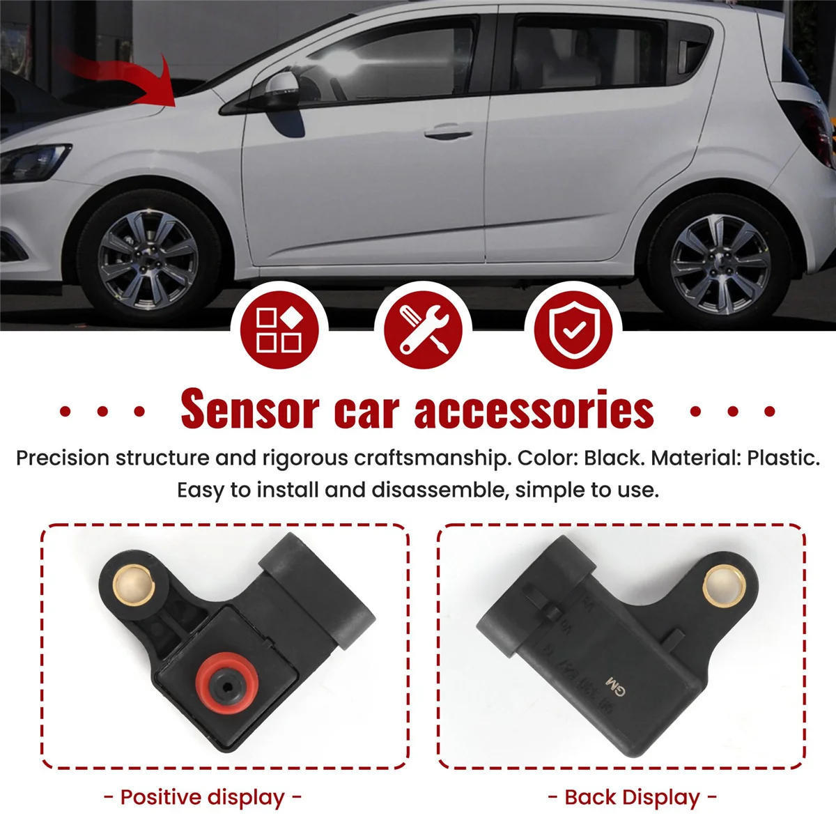 Датчик абсолютного давления в коллекторе MAP для Chevrolet Aveo Optra 2004-2008 гг.