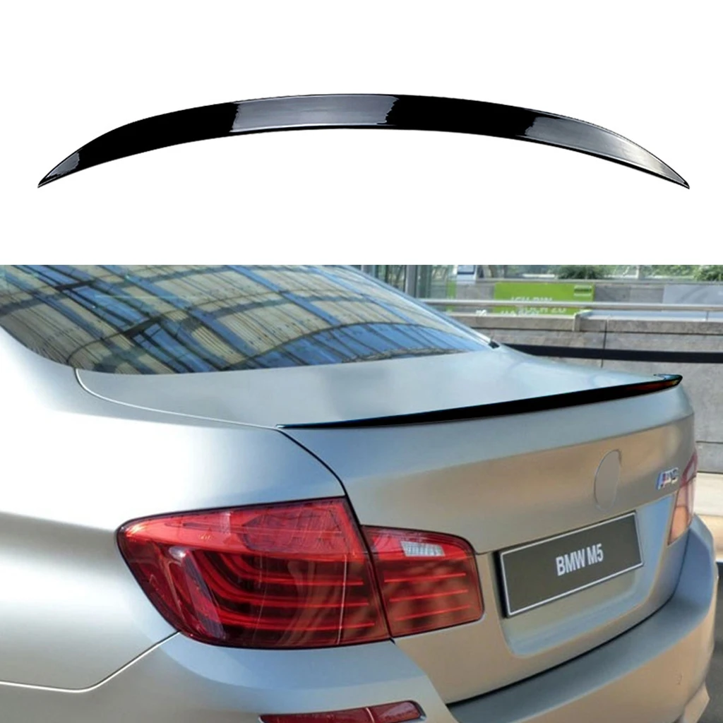 

Glossy black Car Tail Wing Rear Trunk Lip Spoiler Trim For BMW 5 series F10 520i 525i M5 2011 2012 2013 2014 2015 2016 2017