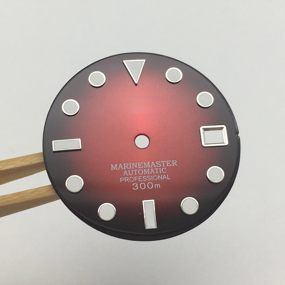 S 28.5mm Watch Dial Modified Dial Luminescent To Literally Adapt To NH35A Calibre CA3-2