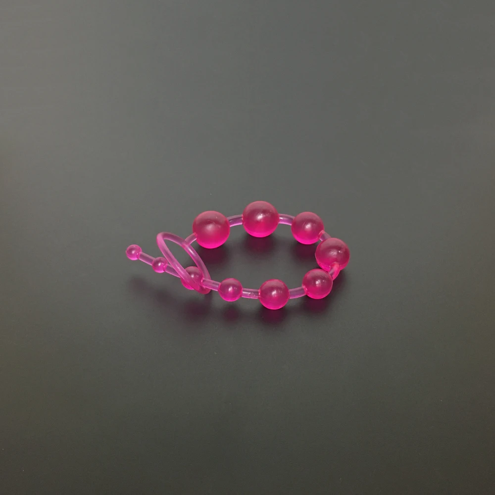 Новинка 2021 анальная пробка из мягкой резины бусины для длинного оргазма