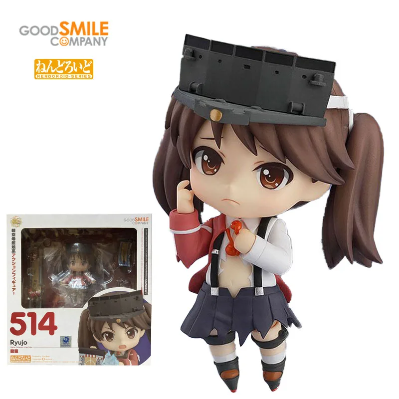 

Original Genuine GSC Good Smile NENDOROID 514 Ryujyo Kantai Collection Kan Colle PVC Action Figure Anime Model Toys Gift