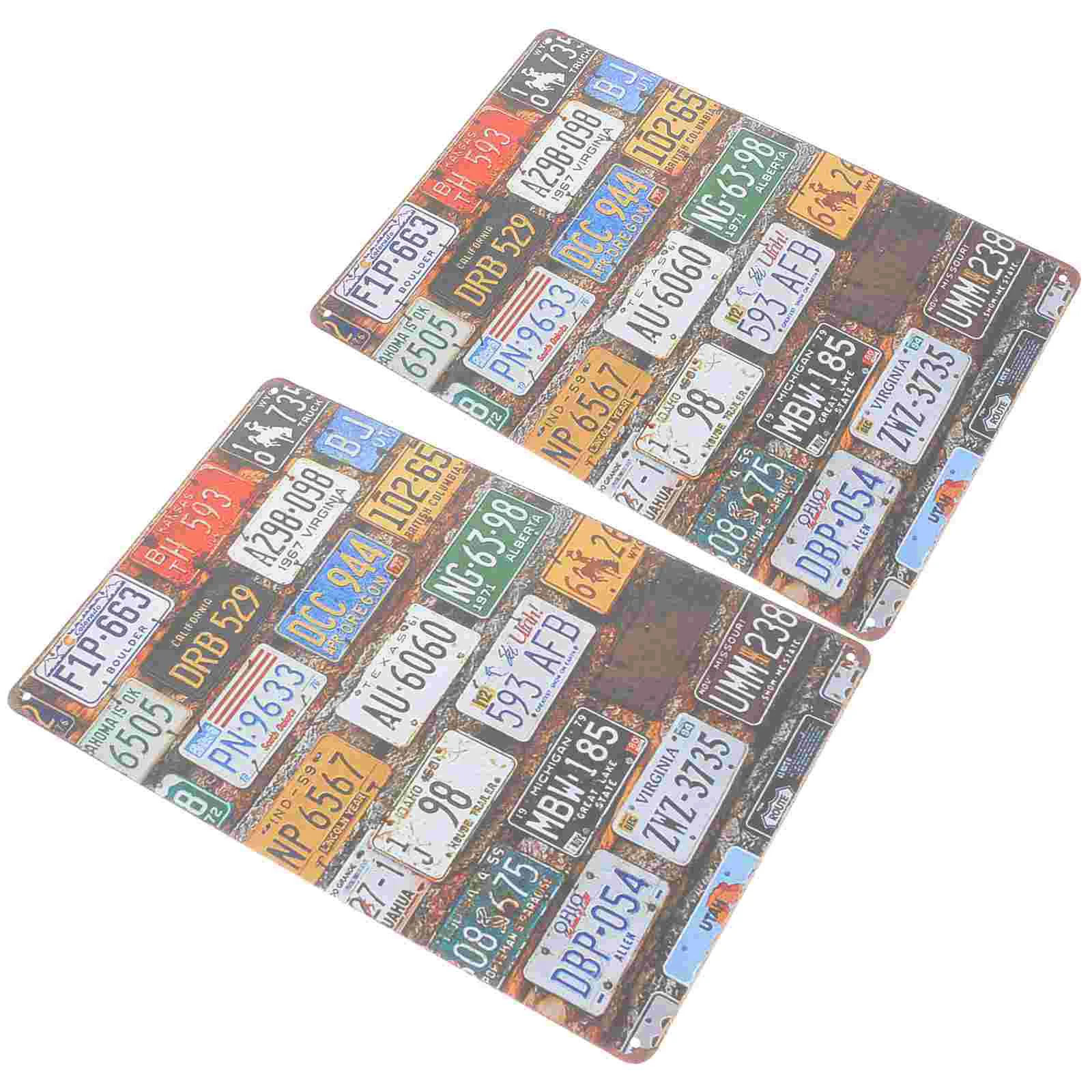 

Signs Wall Tin Metal Painting Bar Vintage Sign License Decor Gifts Forest Plate Nottingham Cocktail Poster Hanging Coffee Retro