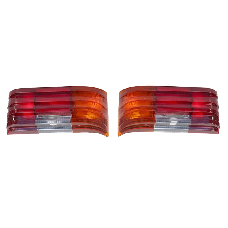 

1Pair Rear Tail Light Stop Brake Lamp Car Reverse Signal Turn Lighting Without Bulb For Mercedes Benz W115 1976-1984