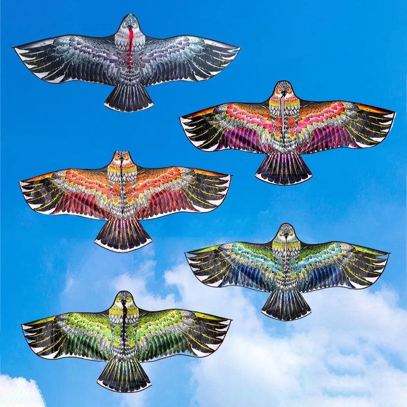 Eagle Kite 1 6 м печатный яркий тканевый плоский Орлан яркого цвета Стекловолоконный