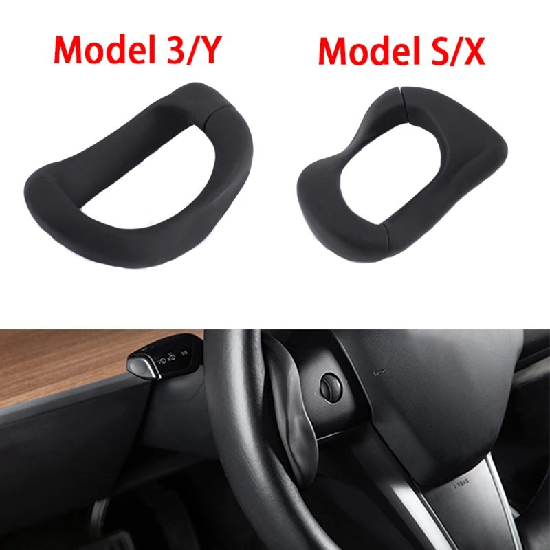 

For Tesla Model 3/Y/X/S Steering Wheel Counterweight Ring Autopilot FSD Autopilot Assist AP Steering Wheel Booster Gravity Ring