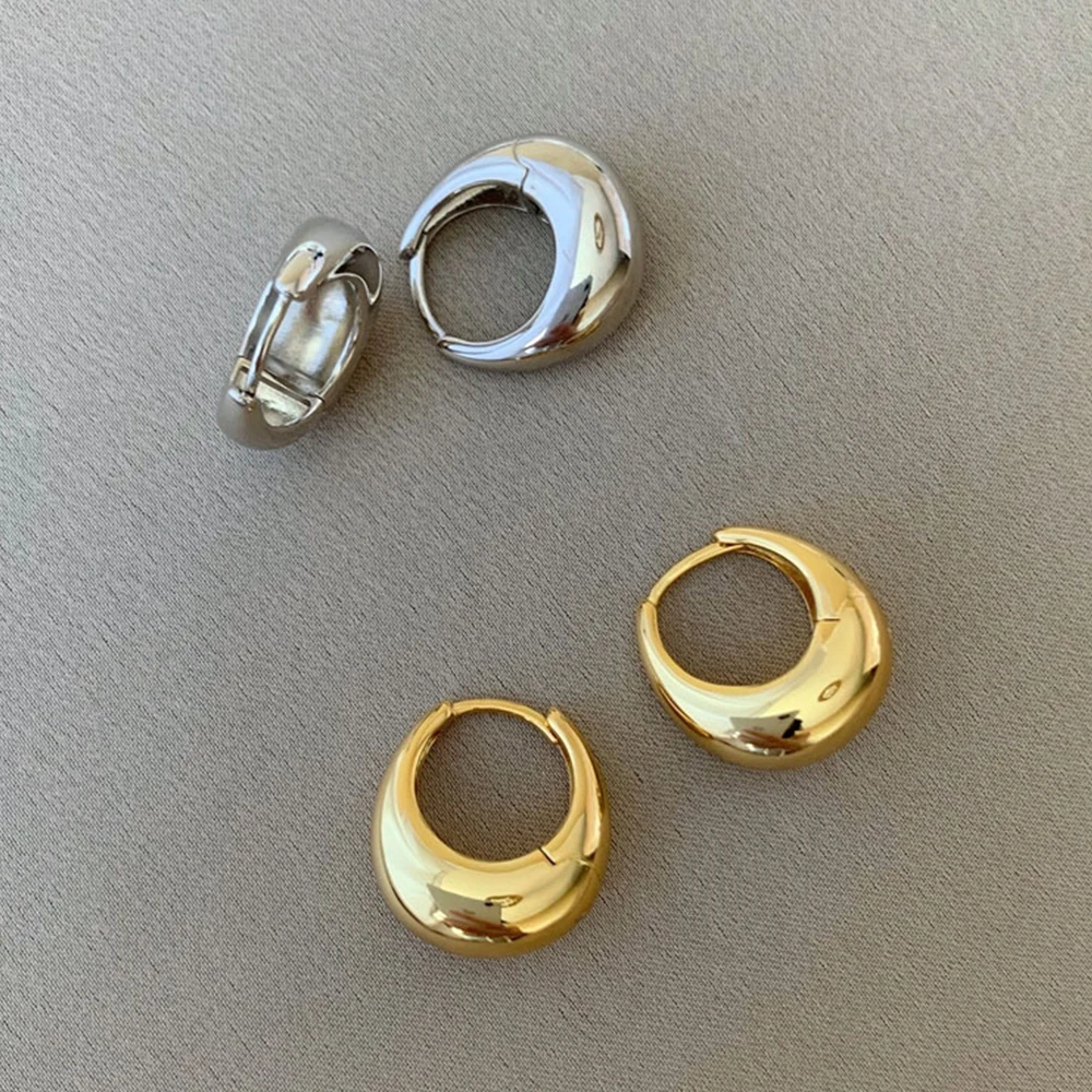 

WPB S925 серьги из стерлингового серебра женские круглые серьги Рок Хип-хоп премиум ювелирные изделия для женщин девочек праздничные подарки с...