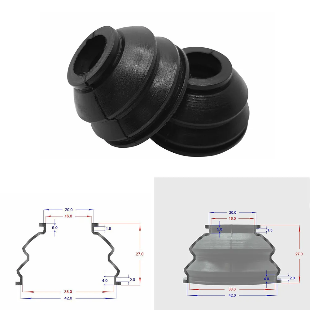 

Rubber Dust Boot Covers Black Dust Cover For Cars Replacement Universal