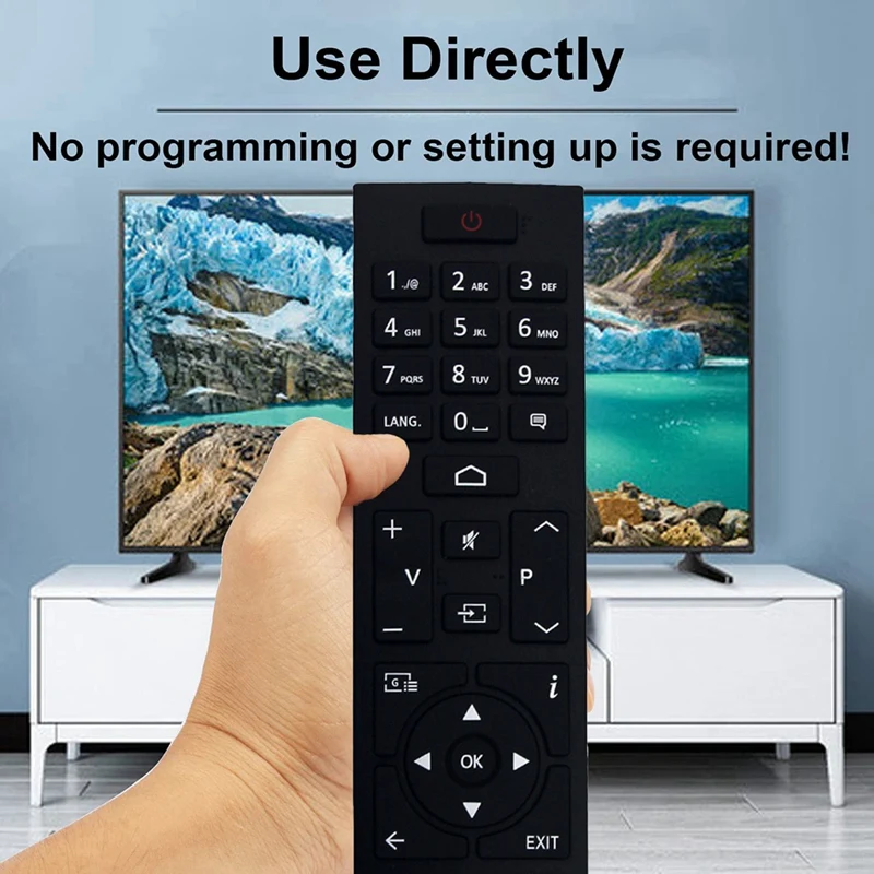 Пульт дистанционного управления для Toshiba TV 24WA2063DA 32WA2063DA 43UA2063DA 49UA2063DG 50HAK6151 55UA2063DG