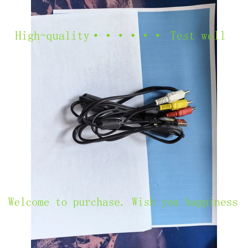 Фото Кабель VMC‑MD2 USB 2.0 Data AV RCA для камер Sony CyberShot DSC‑W210 W215 W220 W230 W290 HX5 HX5C, кабель видеовыхода. №4