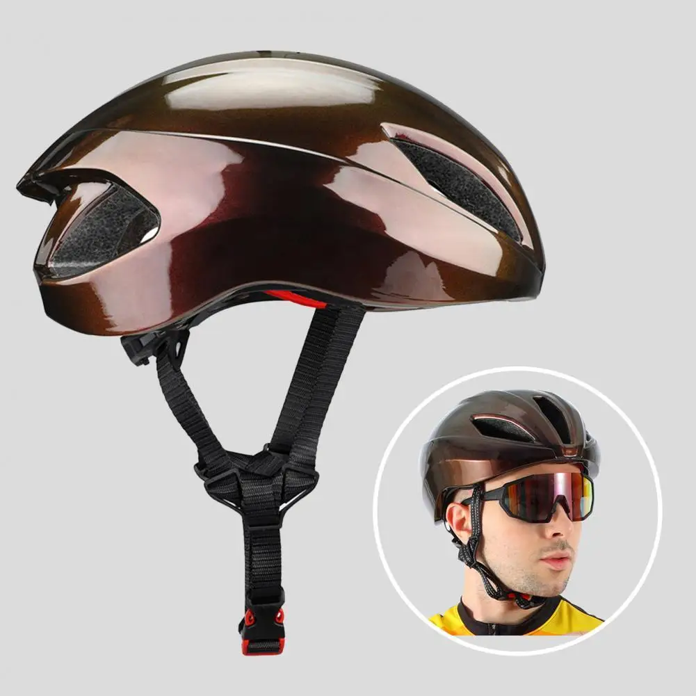 

Bike Helmet Road Bike Cycling Bicycle Sports Safety Helmet Riding Mens Racing In-Mold Time-Trial Helmet Cycling Equipment