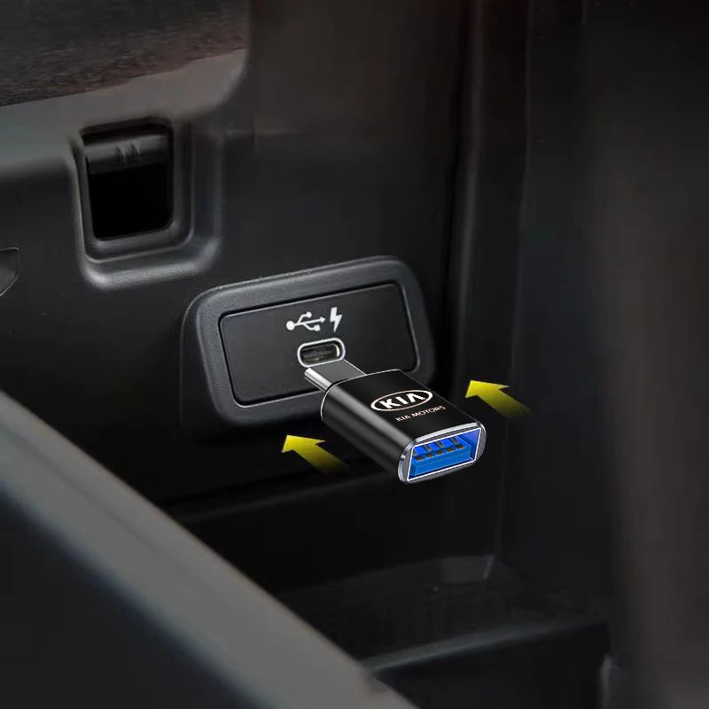 Type C Micro USB 3 0 OTG адаптер кабельного штекера конвертер для KIA RIO CERATO QUORIS Optima Sportage K2 K3 K3S