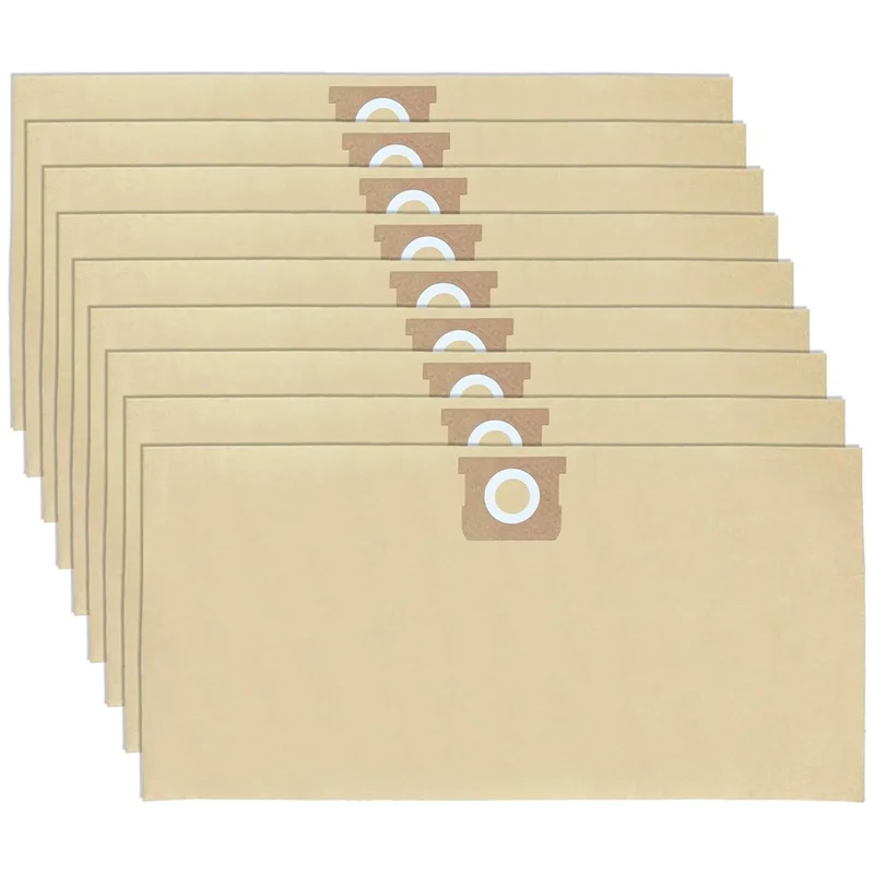Фото A05E-12Pack DXVA19-4101 Мешок для пыли для пылесосов для влажных/сухих магазинов емкостью 6–10 галлонов DXV06P DXV09P DXV10P DXV10S DXV10SA DXV10SB №3