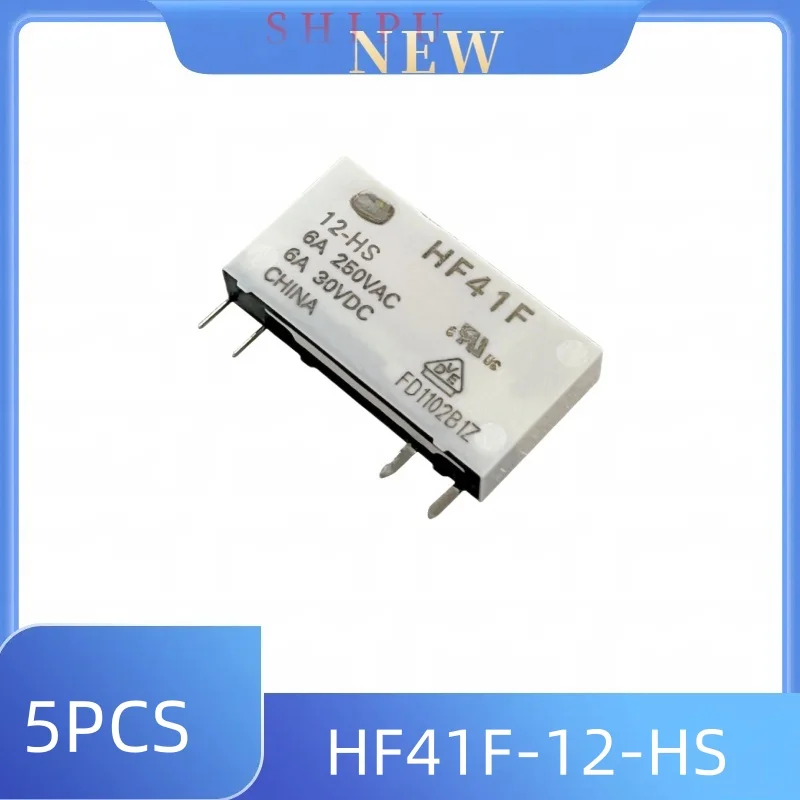 5 шт. тонкое реле мощности 12 В 6 А4