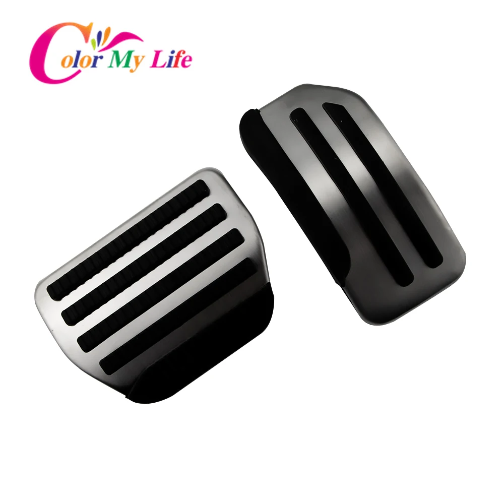 

Автомобильные накладки на педали для Nissan Juke Leaf 2011-2018, нержавеющая сталь, детская защита, крышка на MT, аксессуары