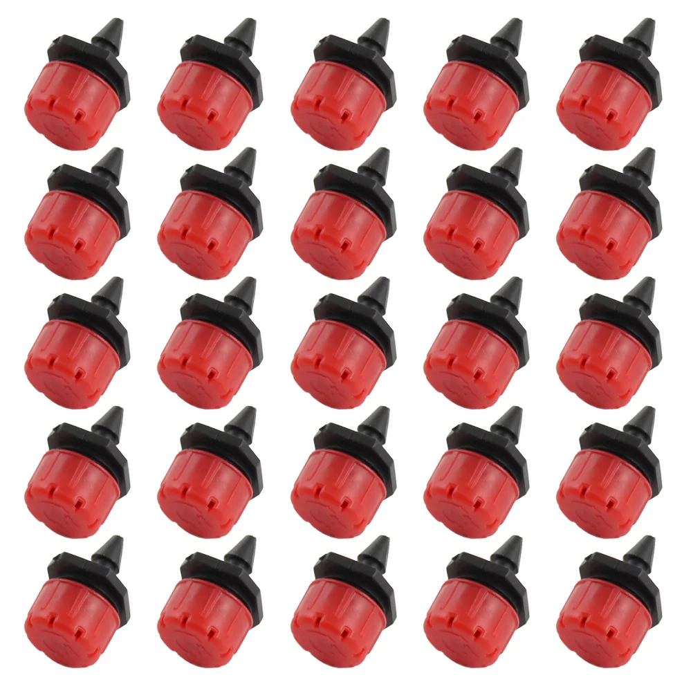 

100 PCS Lawn Sprinklers Water Adjustable Dripper Drip Emitters Irrigation Drippers Emitter Sprinkler Sprinklers