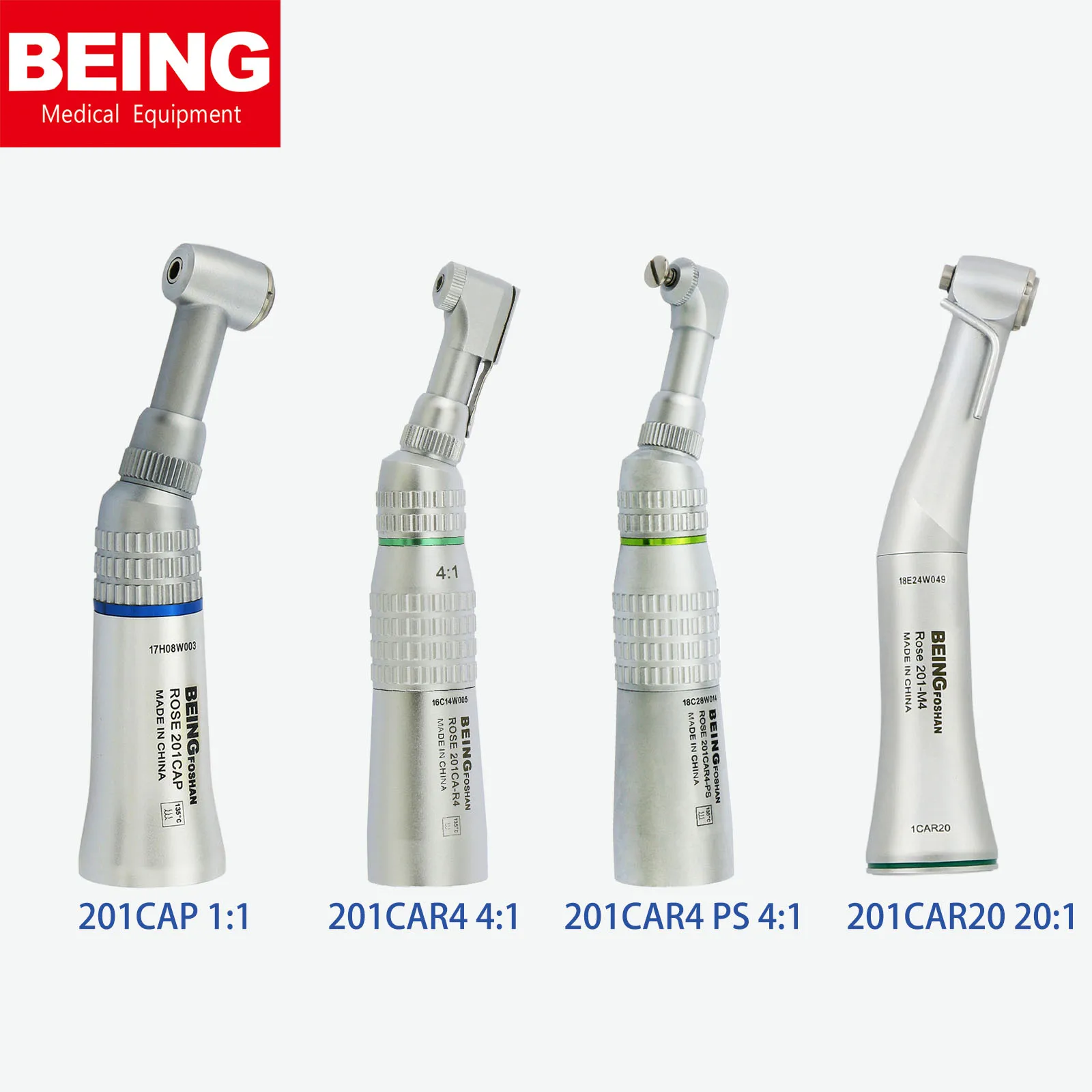 

Наконечник для имплантации под углом 20:1 1:1 4:1 низкая скорость ISO E Тип 201CAP 201CAR4 201CAR4PS 201CAR20