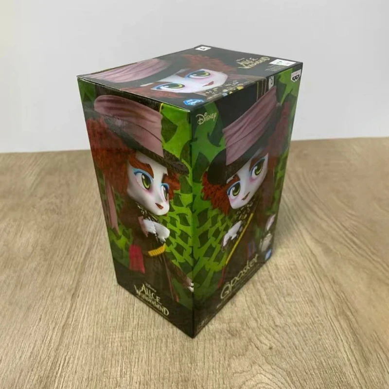 Фото В наличии: Оригинальная фигурка Bandai Spirits Banpresto Q Posket A Q Posket B, персонажи Диснея, Алиса в Стране чудес (2010), Модель «Безумный Шляпник» №5